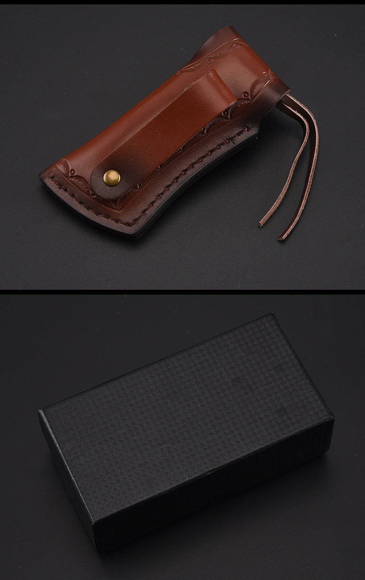 Damascus Steel Pocket Knife