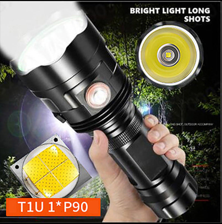 XHP90 Powerful LED Flashlight Tactical Torch