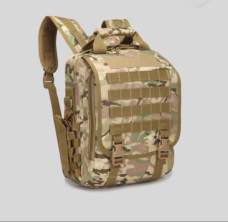 Army fan tactical camouflage backpack