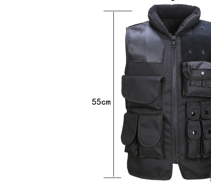 Tactical Black Mens Military Hunting Vest