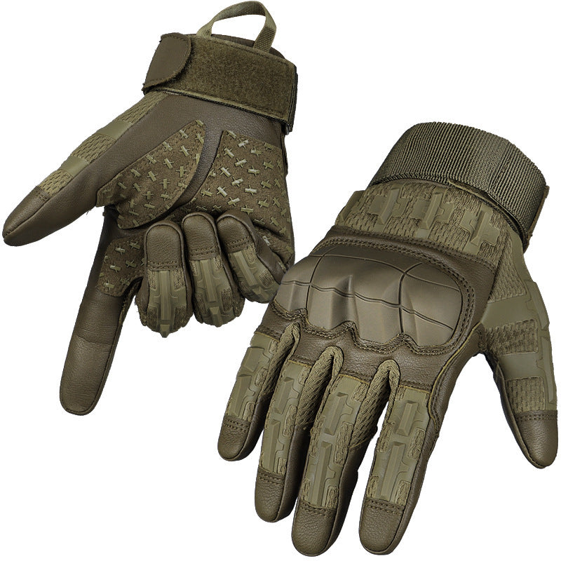 Heavy Duty Tactical Gloves Camouflaged Male