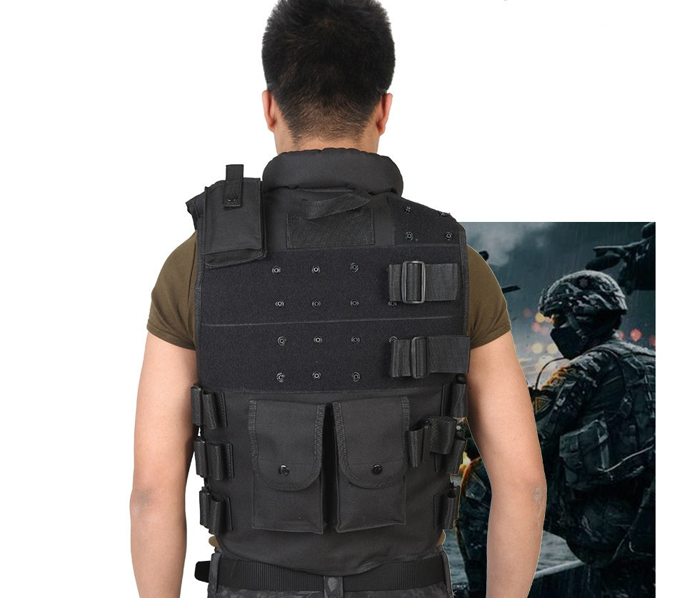 Tactical Black Mens Military Hunting Vest