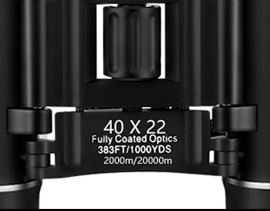 HD Night Vision Black Binoculars