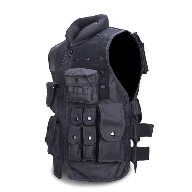 Tactical Black Mens Military Hunting Vest