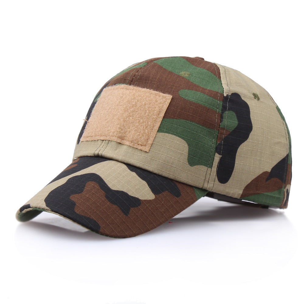 Velcro camouflage tactical cap