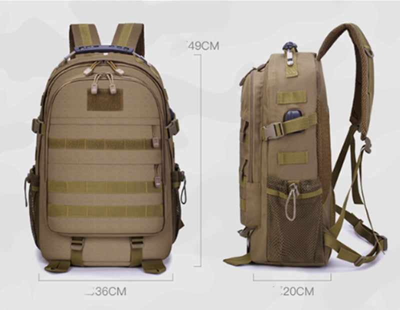 Large Capacity Multifunctional Tactical Backpack