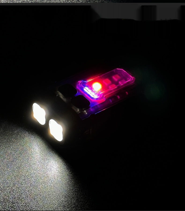 Portable Tactical Mini Warning Flashlight