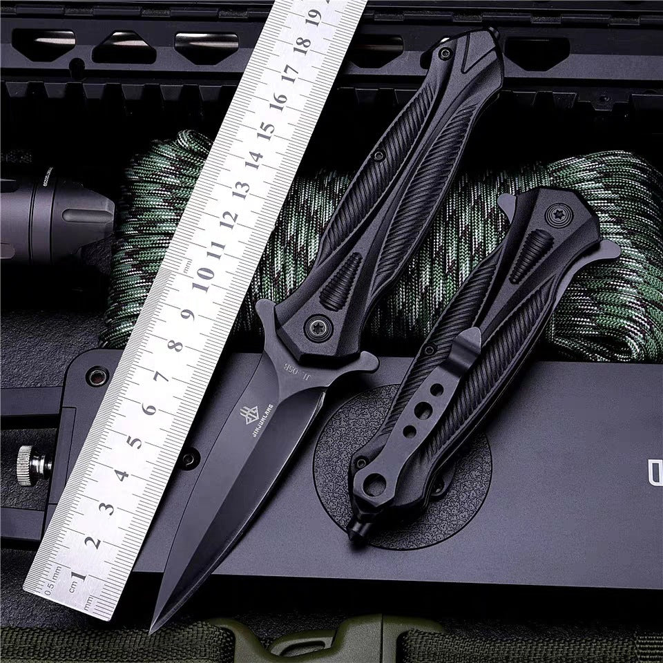 Outdoor hunting folding knife