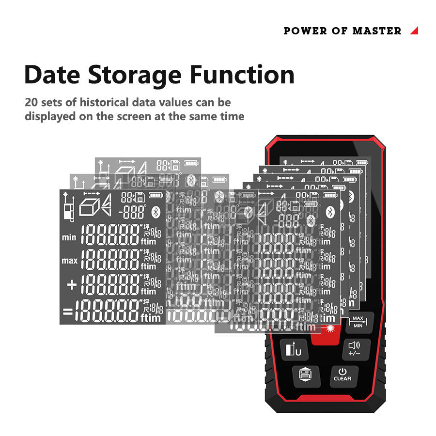 Tactical Laser Rangefinder 120 M