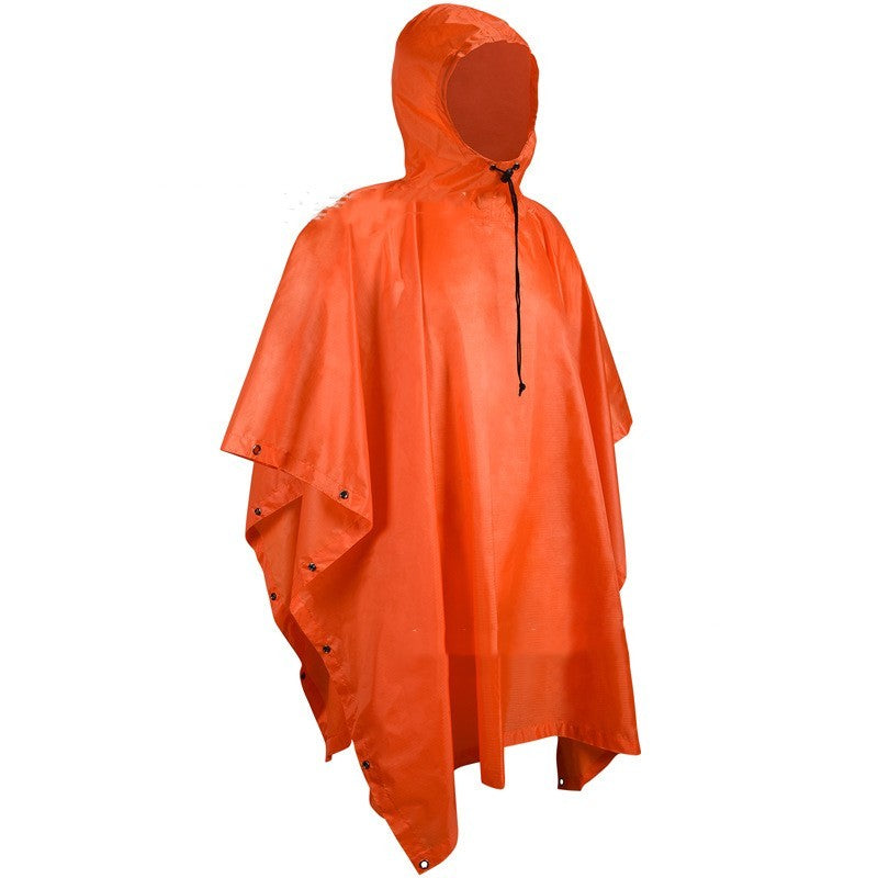 Multifunctional Portable Camouflage Raincoat