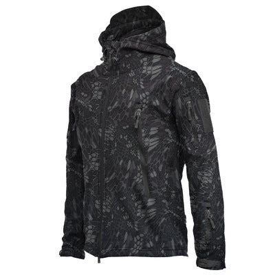Tactical Fleece Camouflage Shell Clothing