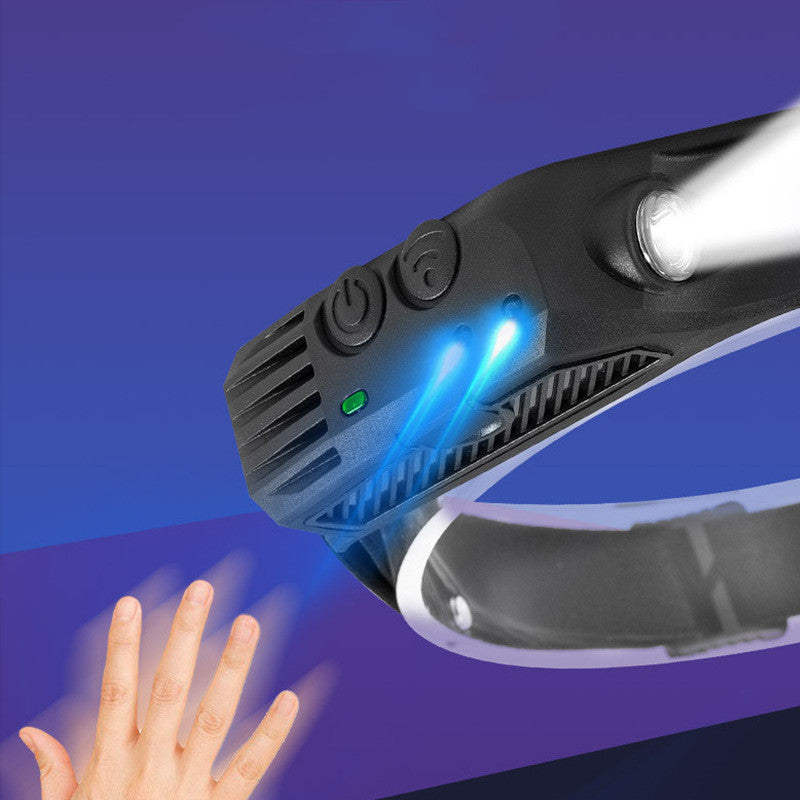 Silicone Headlamp Outdoor Hunting And Fishing