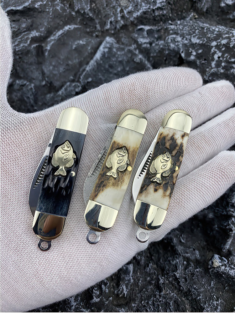 Small Cuttle Hunting Pocket Knife