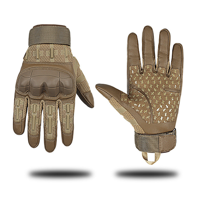 Heavy Duty Tactical Gloves Camouflaged Male