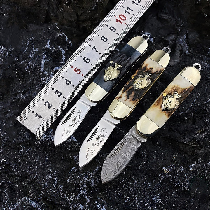 Small Cuttle Hunting Pocket Knife