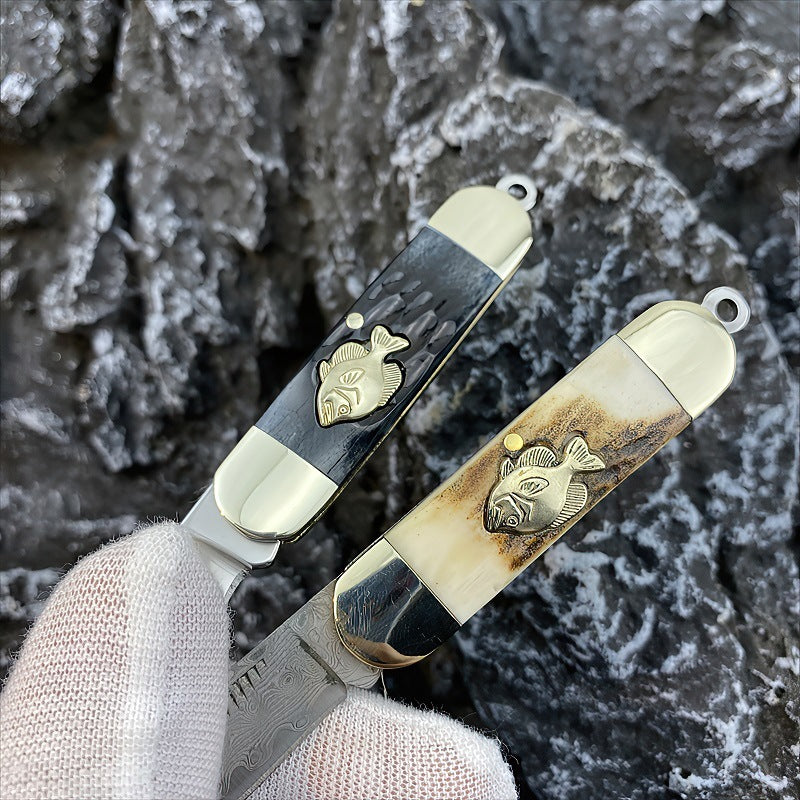 Small Cuttle Hunting Pocket Knife