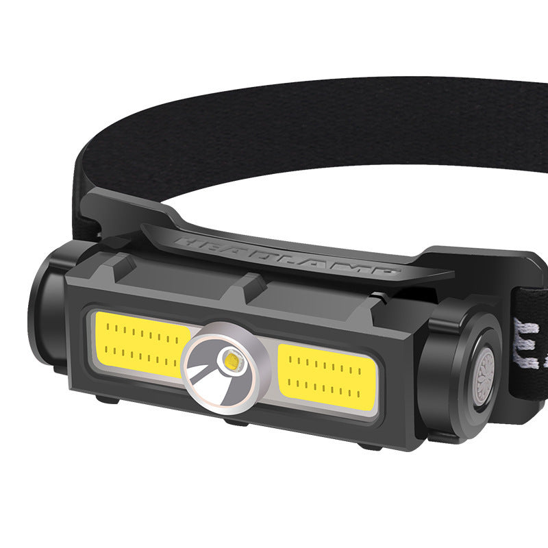 Flood Light Hunting Head Lamp Built-in Battery