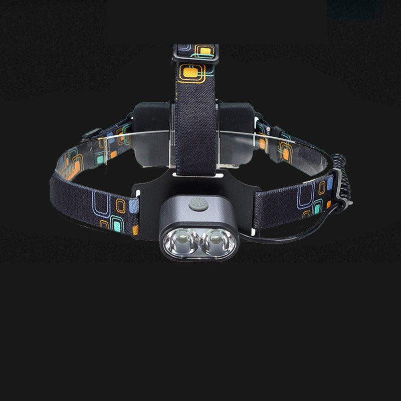 Head-mounted USB Charging Headlamp