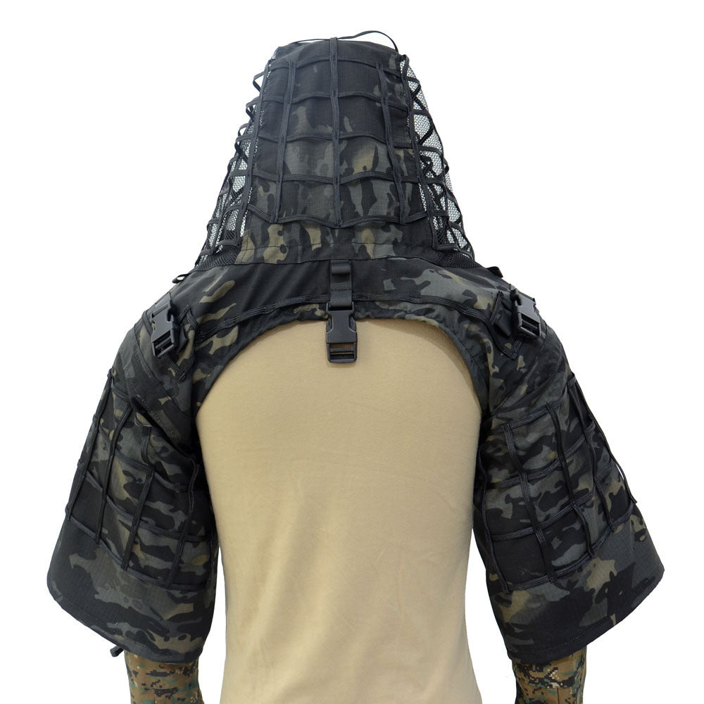 Checked Cloth MilitaryTactical Ghillie Suit