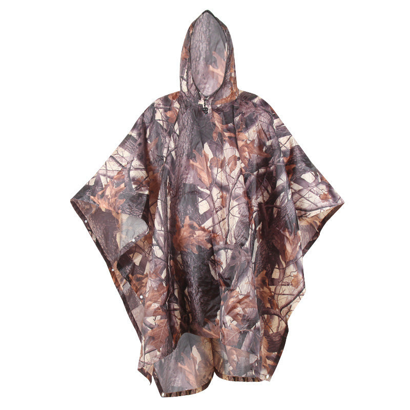 Three-in-one Camouflage Raincoat