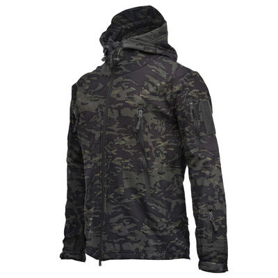 Tactical Fleece Camouflage Shell Clothing