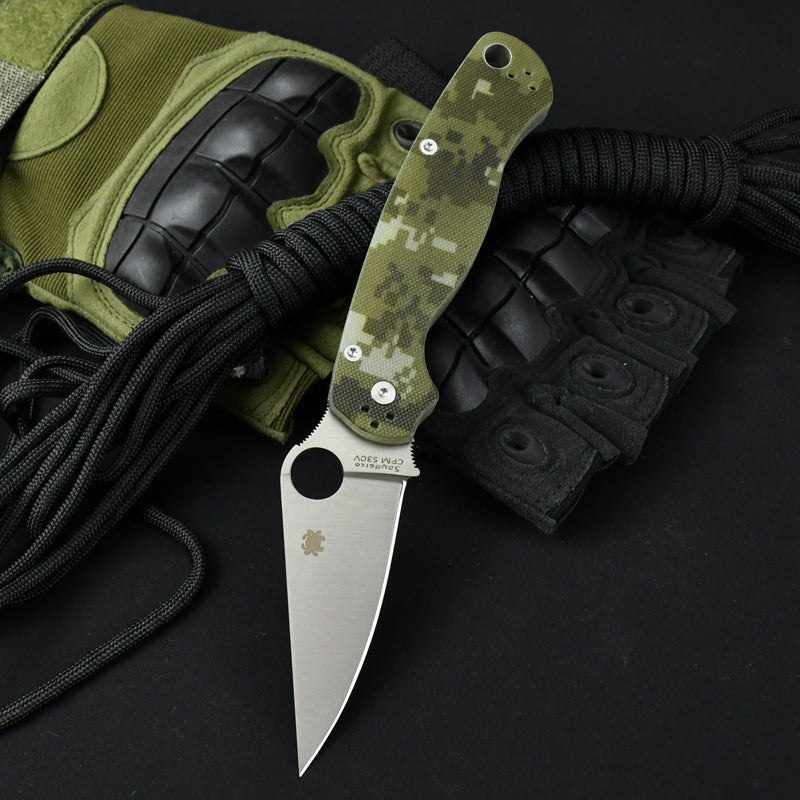 High Hardness Camping Portable Pocket Knife