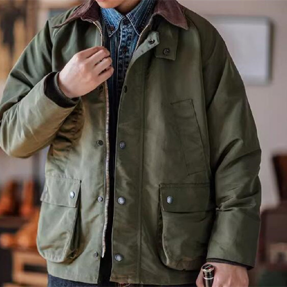 Retro Hunting Collar Jacket