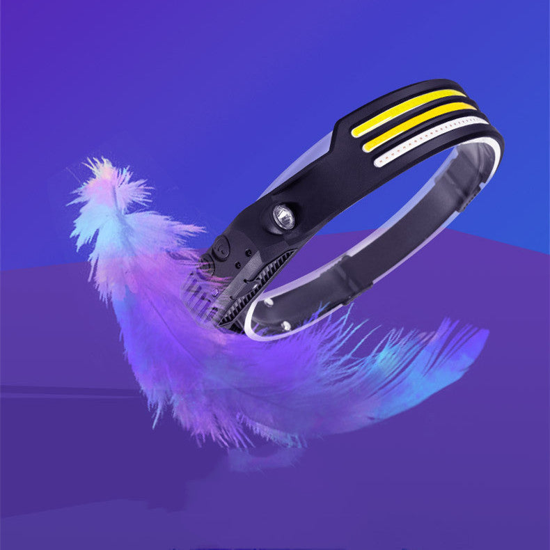 Silicone Headlamp Outdoor Hunting And Fishing