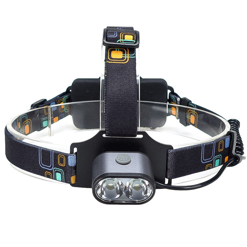 Head-mounted USB Charging Headlamp