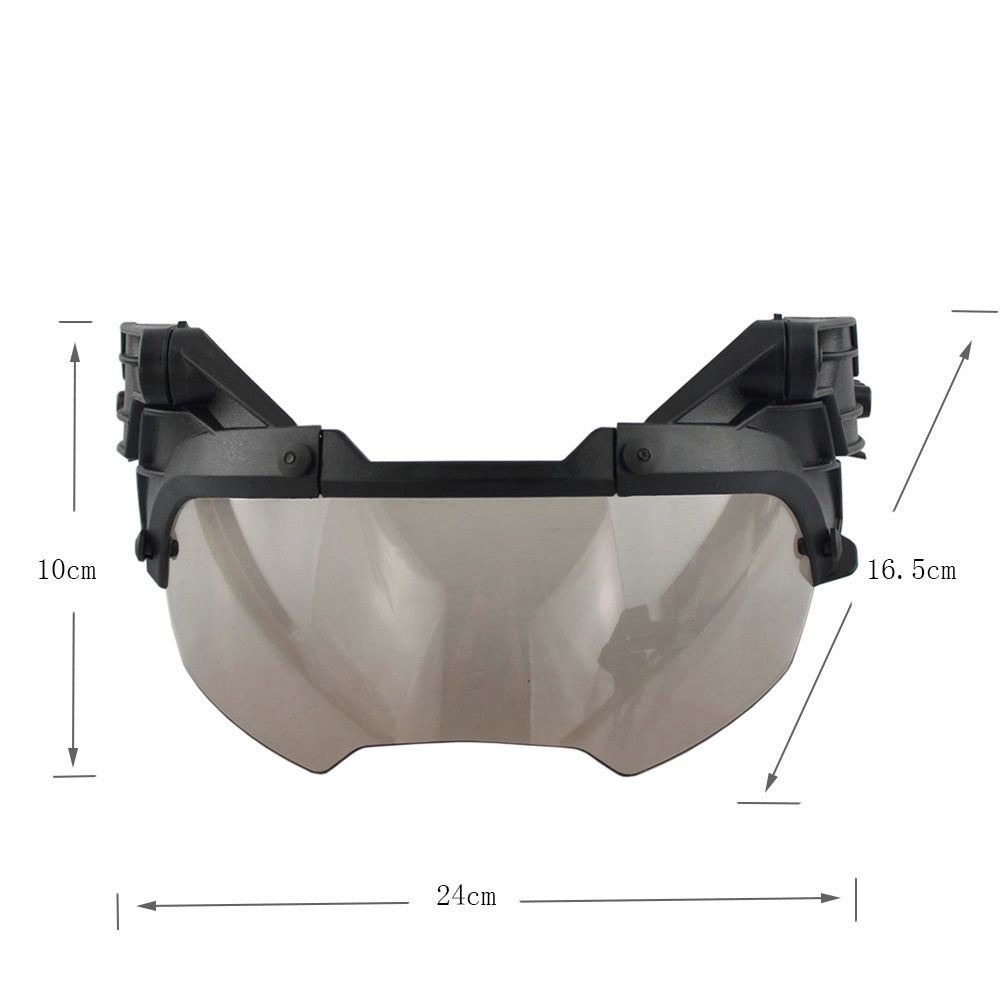 Rail Version Camouflage Tactical Goggles