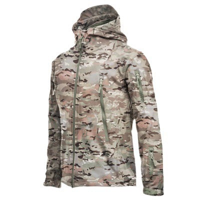Tactical Fleece Camouflage Shell Clothing