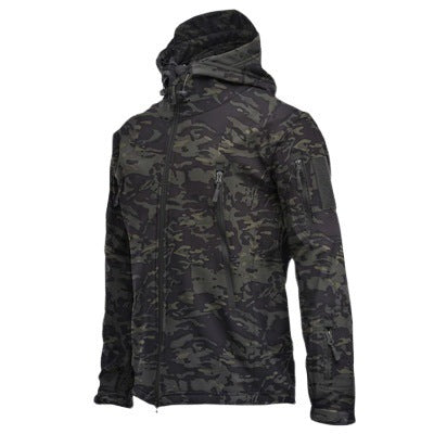 Tactical Fleece Camouflage Shell Clothing