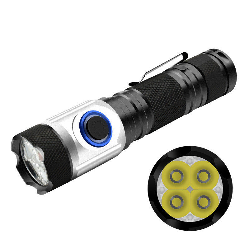 LED Strong Light Multifunctional Tactical Mini Flashlight