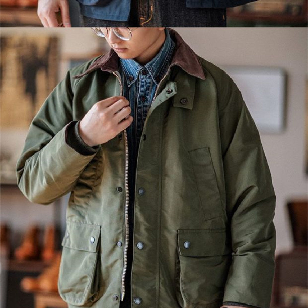 Retro Hunting Collar Jacket