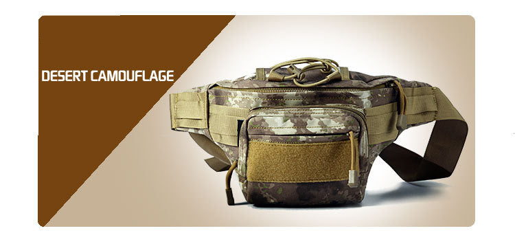 Outdoor Camouflage Waterproof Waist Bag
