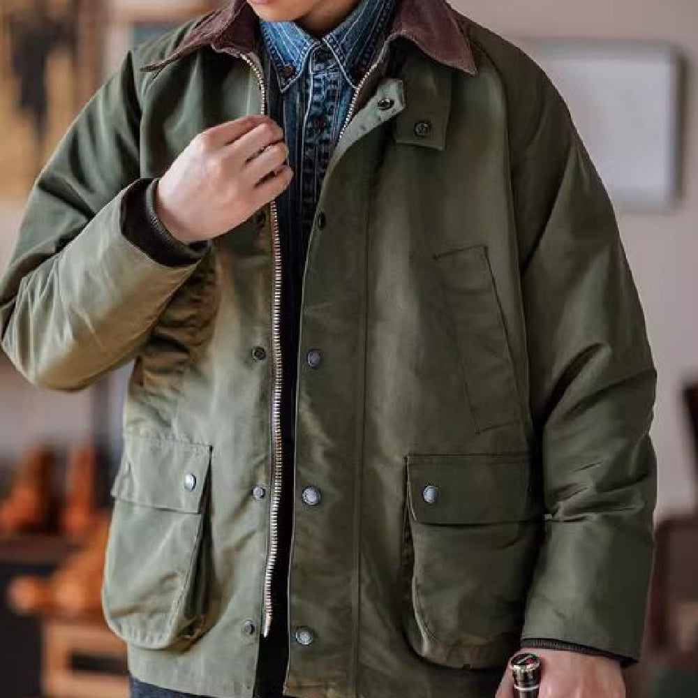 Retro Hunting Collar Jacket