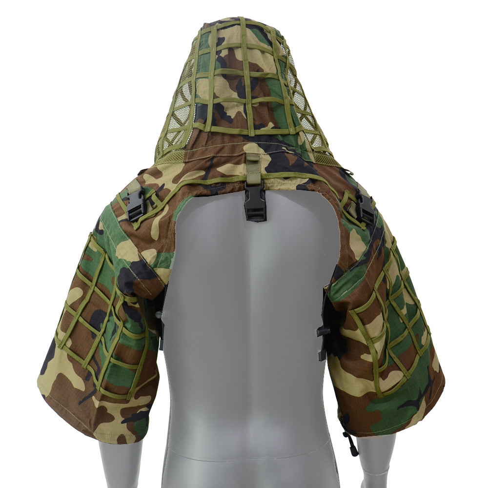 Checked Cloth MilitaryTactical Ghillie Suit