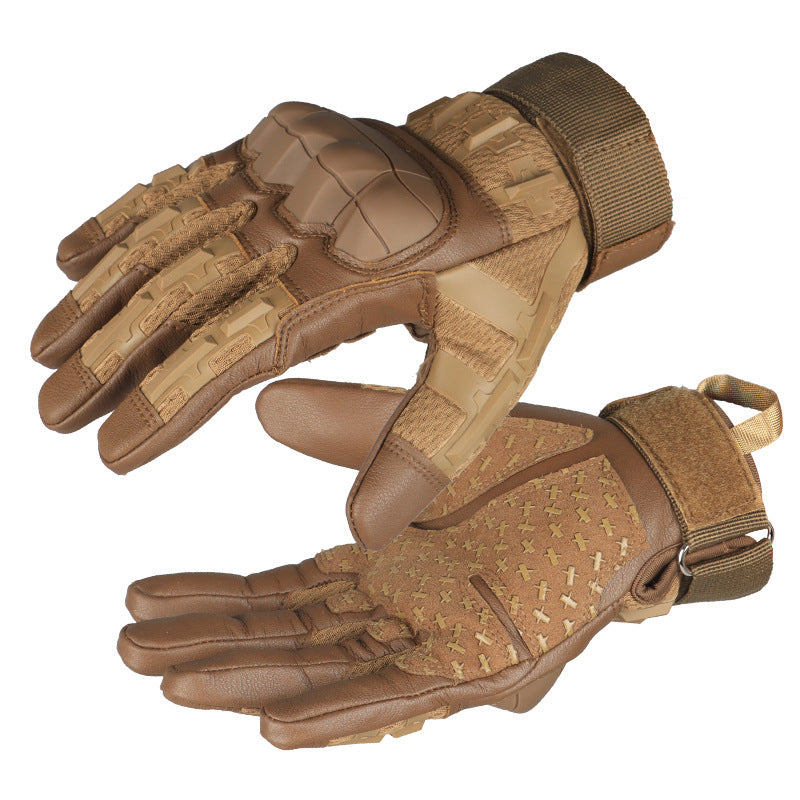 Heavy Duty Tactical Gloves Camouflaged Male