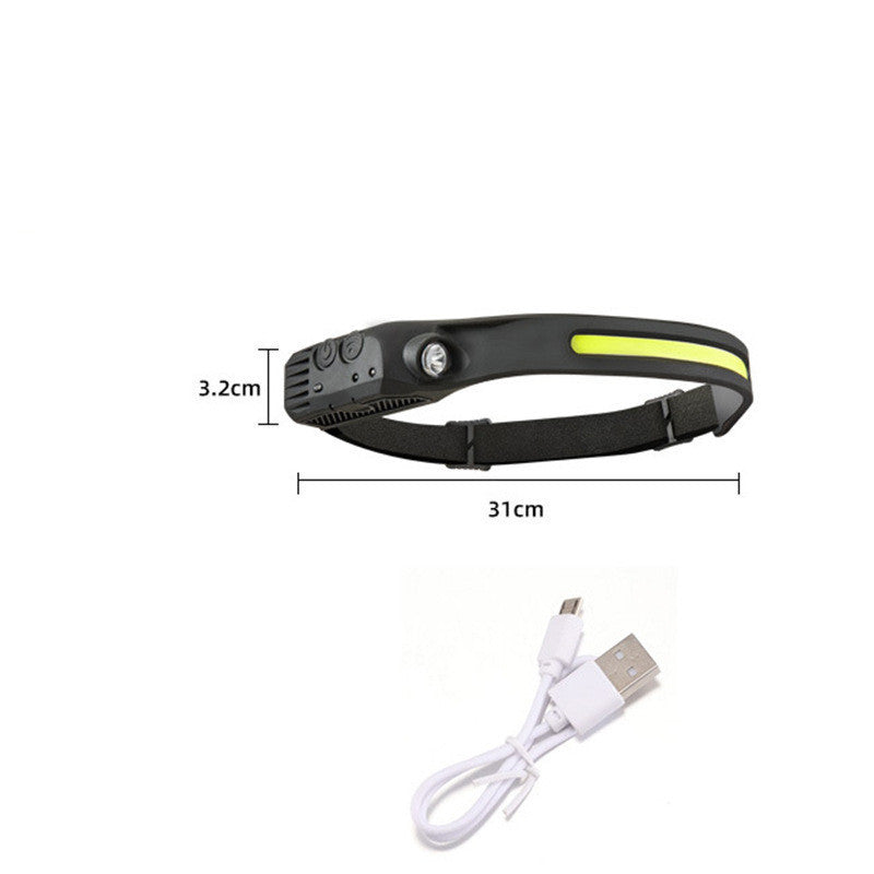Silicone Headlamp Outdoor Hunting And Fishing