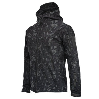 Tactical Fleece Camouflage Shell Clothing