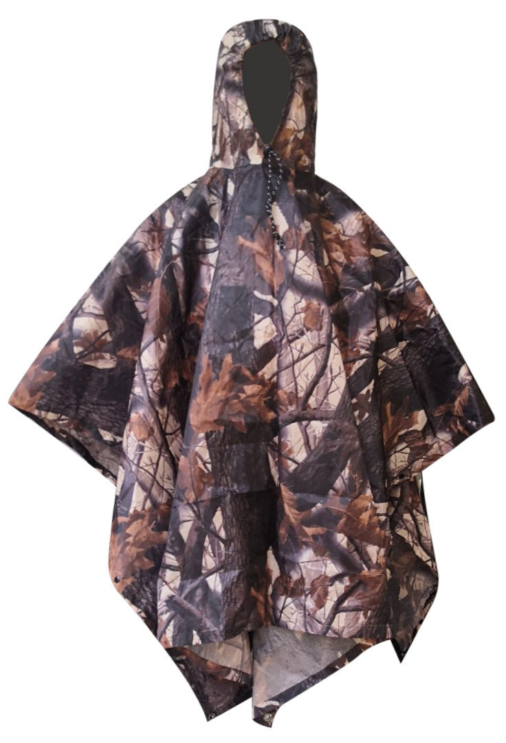 Multi-purpose Backpack Raincoat Apparel