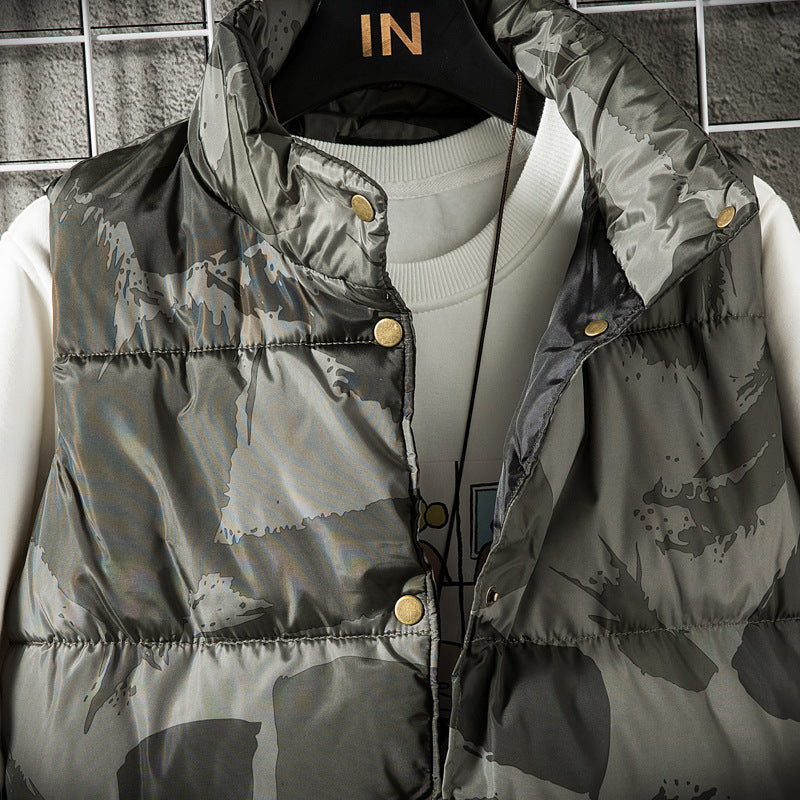 Men's Down Cotton Vest Jacket