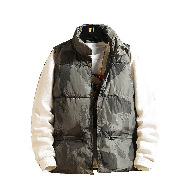 Men's Down Cotton Vest Jacket