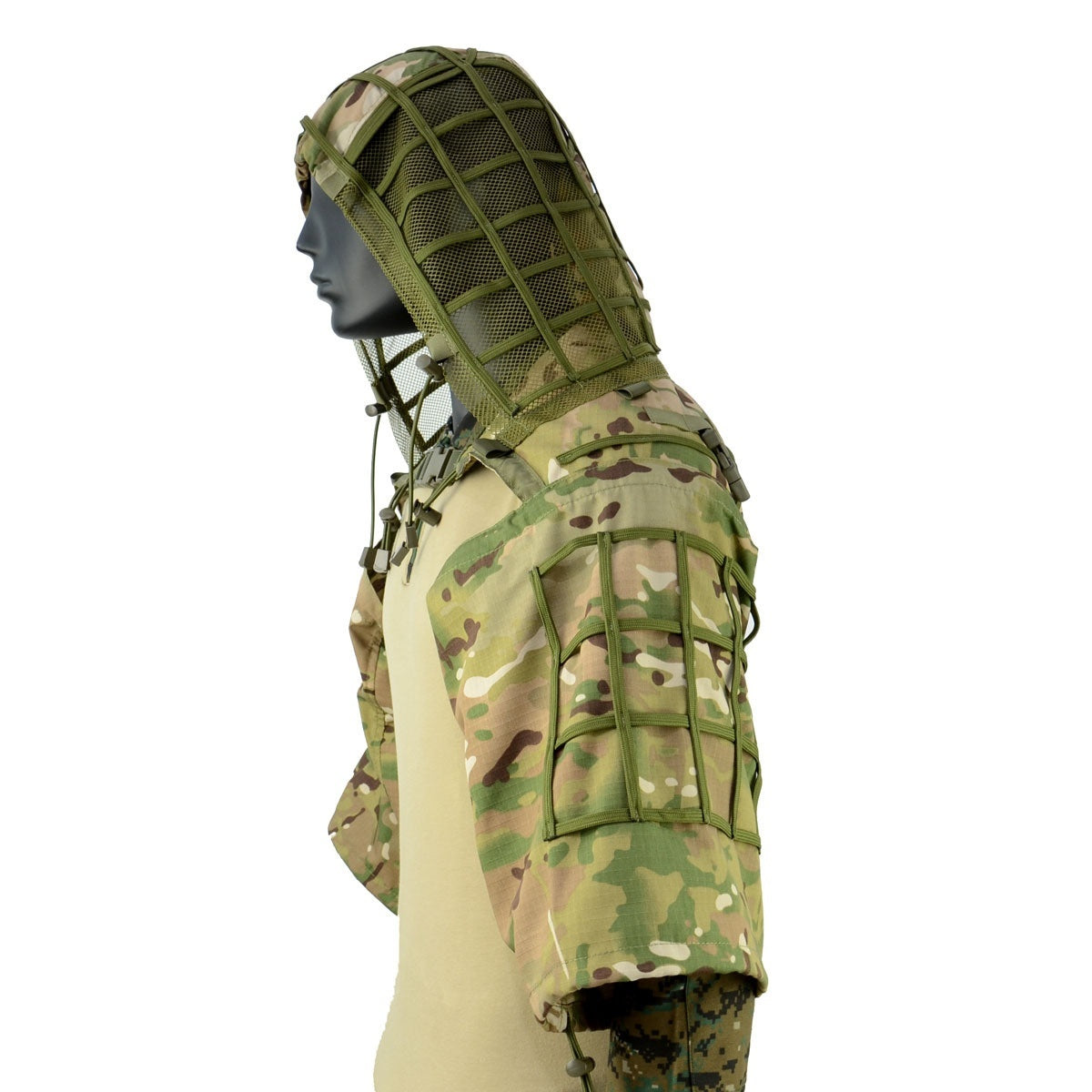 Checked Cloth MilitaryTactical Ghillie Suit