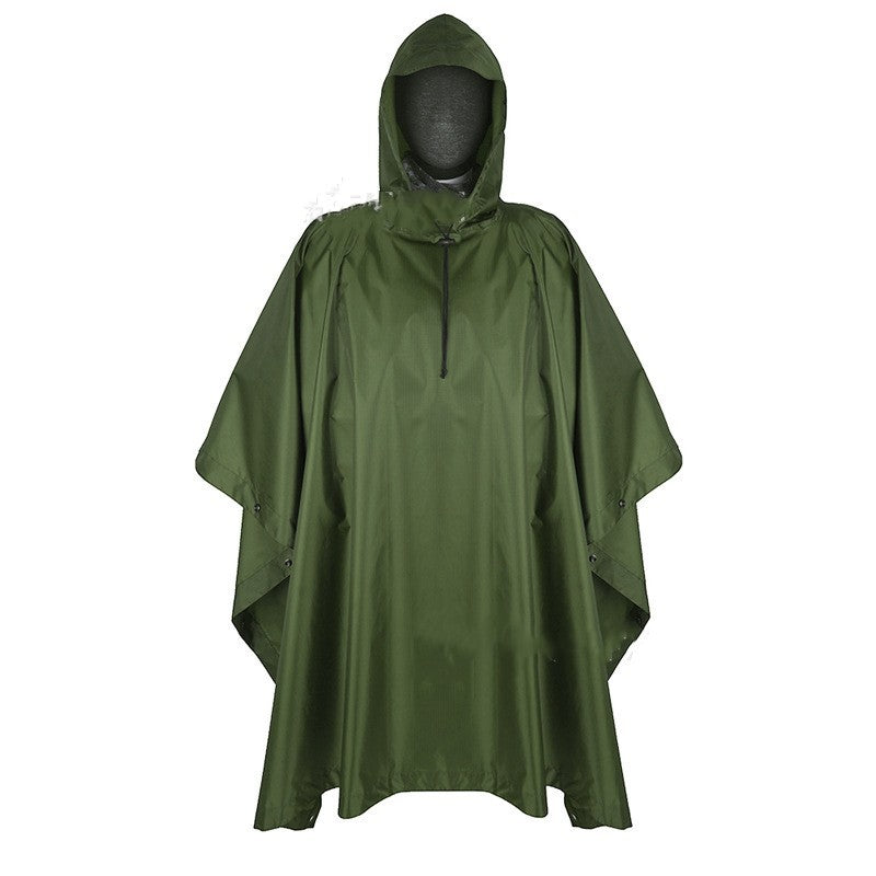 Multifunctional Portable Camouflage Raincoat