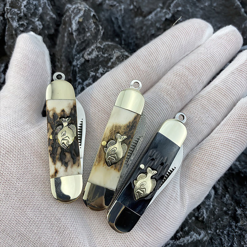 Small Cuttle Hunting Pocket Knife