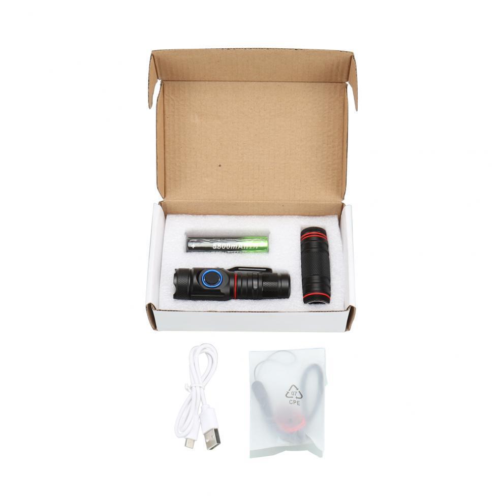 Simple Rechargeable Powerful Tactical Flashlight